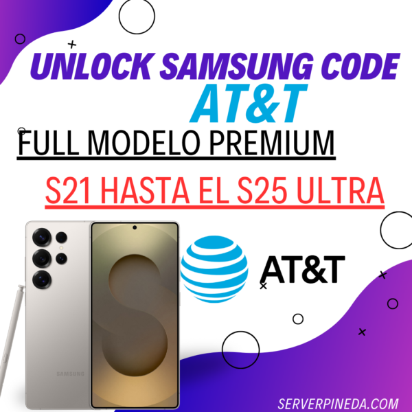 Liberar Samsung s25 ultra de AT&T